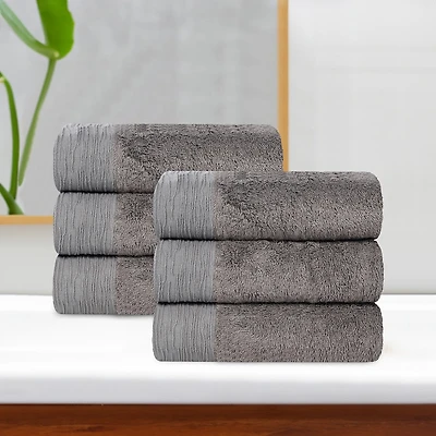 SUPERIOR® Sera Hypoallergenic Rayon From Bamboo 6-pc. Hand Towel