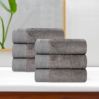 SUPERIOR® Sera Hypoallergenic Rayon From  Bamboo 6-pc. Hand Towel