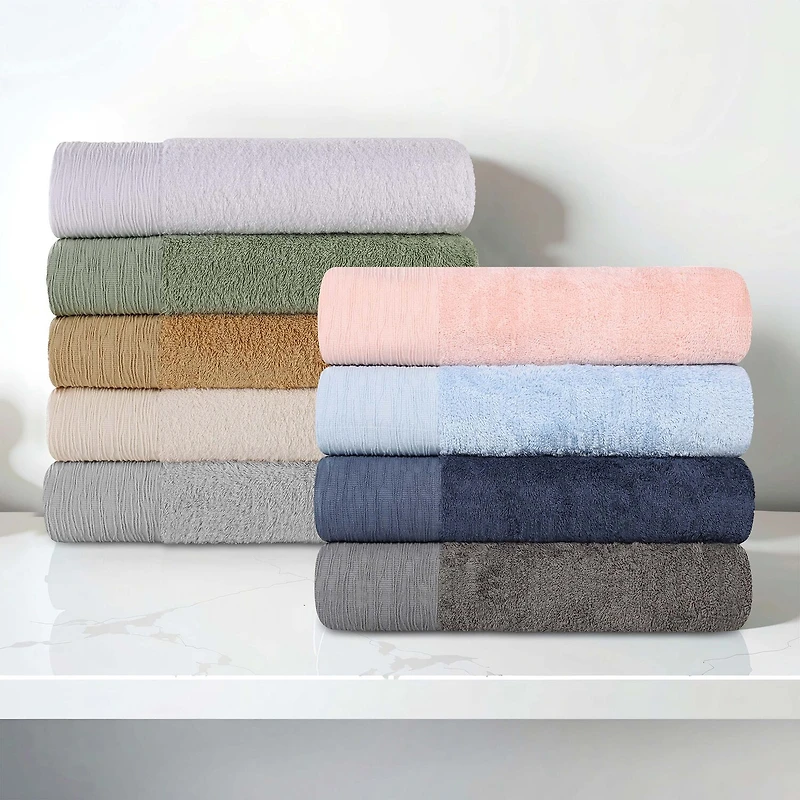 SUPERIOR® Sera Hypoallergenic Rayon From Bamboo 12-pc. Washcloth