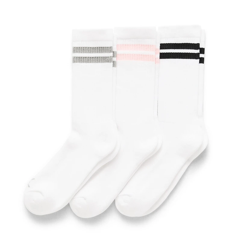 Xersion Womens 3 Pair Crew Socks