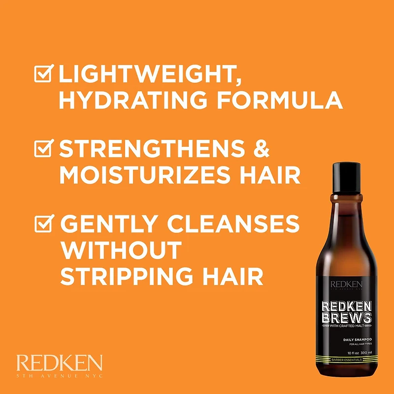 Redken Brew Daily Shampoo 33.8 oz.