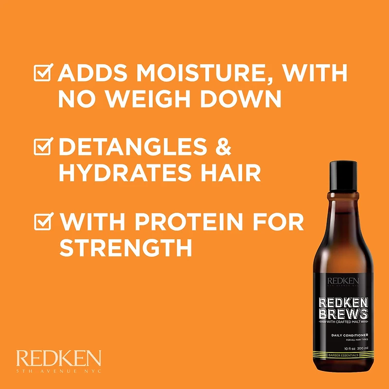 Redken Brew Daily Conditioner 10.1 oz.