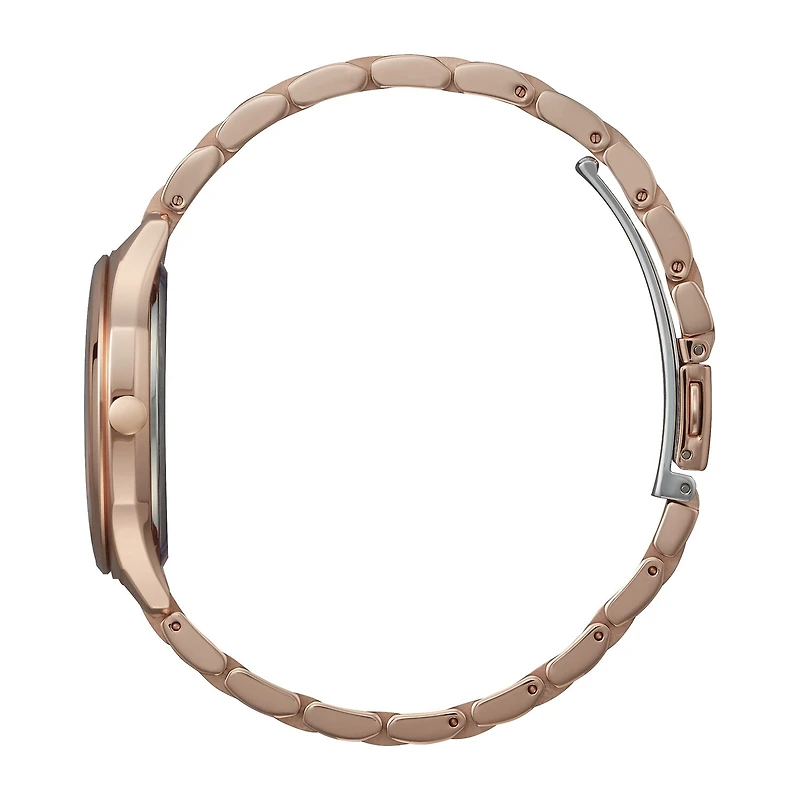 Citizen Drive Womens Rose Goldtone Stainless Steel Bracelet Watch Em0758-58x