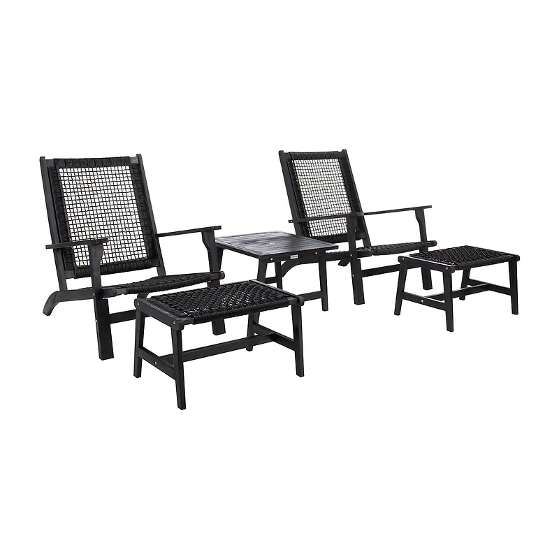 Safavieh 5-pc. Conversation Set Weather Resistant