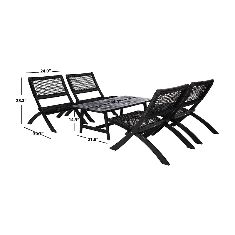 Safavieh 5-pc. Conversation Set