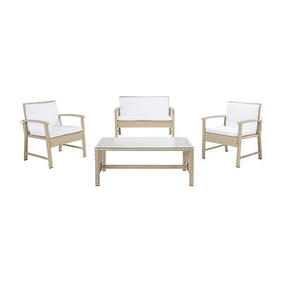 Safavieh 4-pc. Conversation Set Weather Resistant