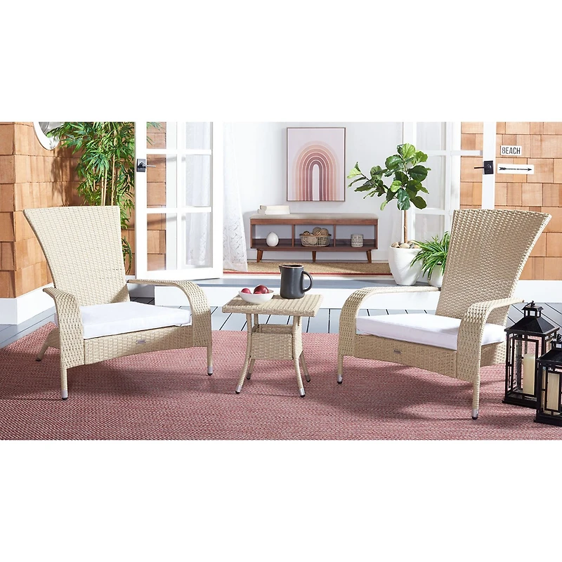 Safavieh 3-pc. Conversation Set Weather Resistant