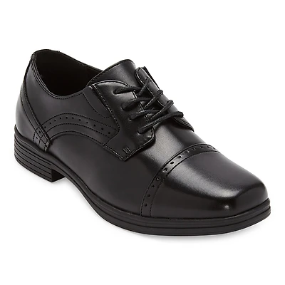 Stafford Dane Jr Little & Big Kid Boys Cap Oxford Shoes