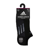adidas Superlite Womens 3 Pair No Show Socks