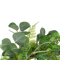 Northlight 21in Eucalyptus Foliage Wreath