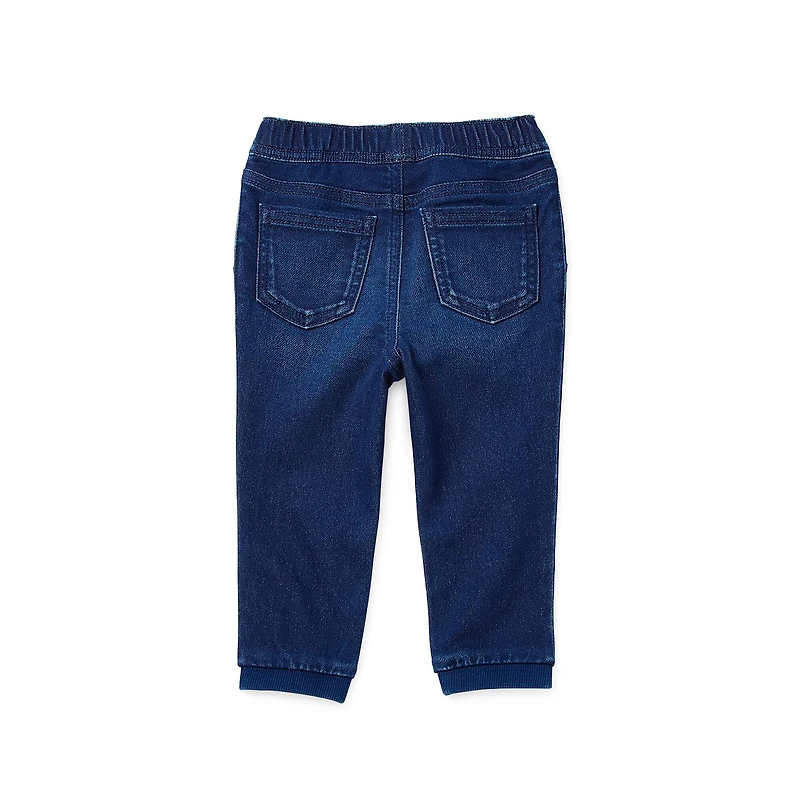 Okie Dokie Baby Boys Tapered Regular Fit Pull-On Pant