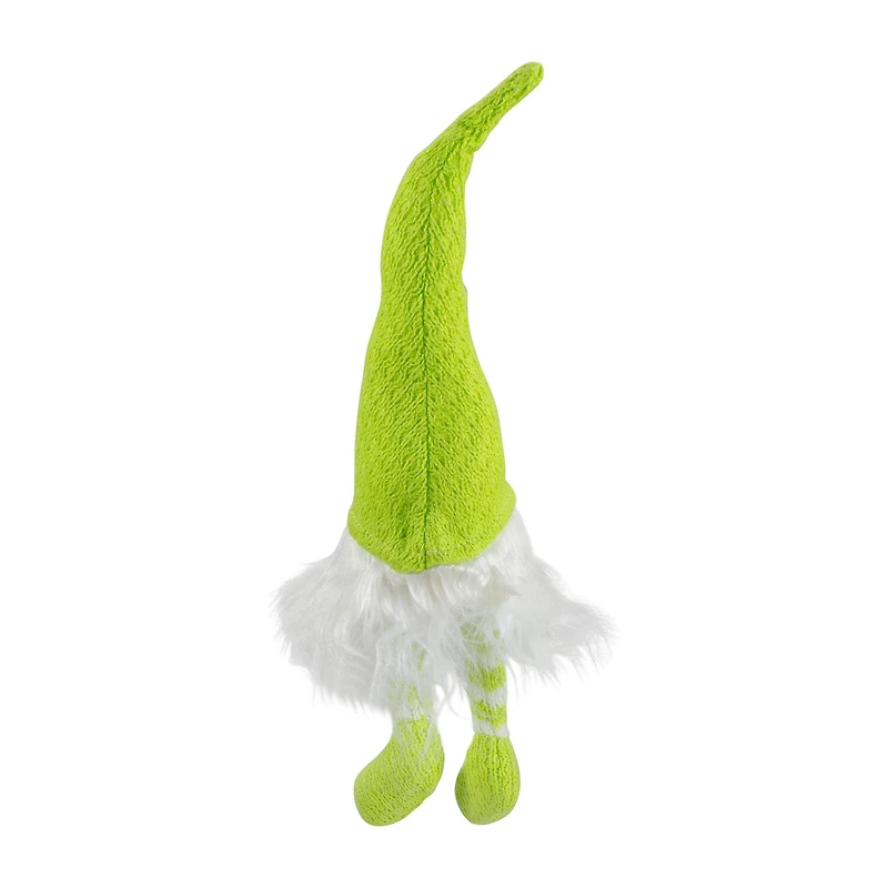 Northlight 16in Lime Green Sitting Gnome