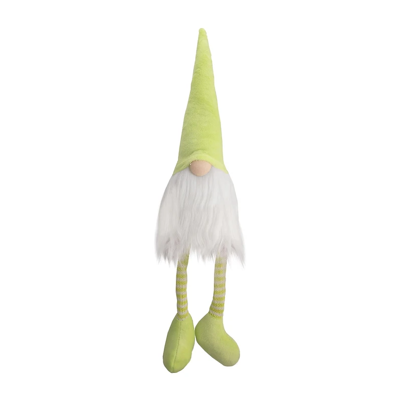 Northlight 16in Lime Green Sitting Gnome