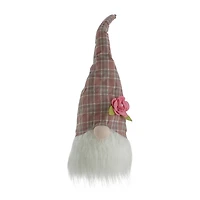 Northlight 20in Plaid With Head Gnome