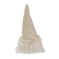 Northlight Lighted Sitting Gnome Head With A Hat Lighted Christmas Tabletop Decor