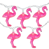Northlight 10ct  Flamingo Patio Set String Lights
