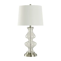 Stylecraft 32" Timeless Glass Table Lamp