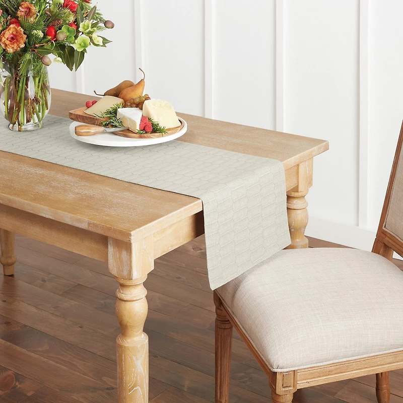 Martha Stewart Honeycomb Single Pack Table Runner