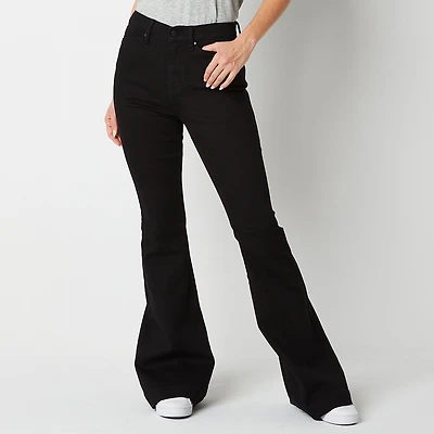 a.n.a Womens Tall High Rise Flare Leg Jean