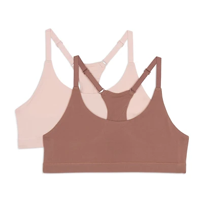 Maidenform Little & Big Kid Girls Light Support 2-pc. Bralette Rj25060
