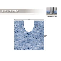 Home Weavers Inc Cloud Comfort Bath Rug 20x20