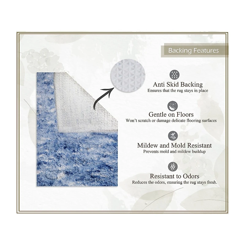 Home Weavers Inc Cloud Comfort Bath Rug 21x34