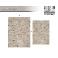Home Weavers Inc Cloud Comfort Bath Rug 2pc 1721 Rug