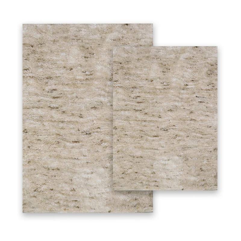 Home Weavers Inc Cloud Comfort Bath Rug 2pc 1721 Rug