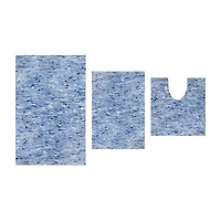 Home Weavers Inc Cloud Comfort Bath Rug 3 Pc 172120