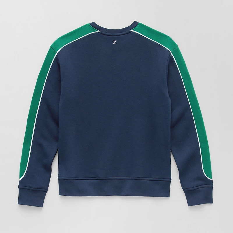 Xersion Little & Big Kid Boys Crew Neck Fleece Long Sleeve Sweatshirt