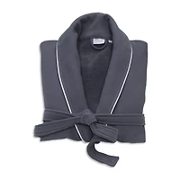 Linum Home Textiles Waffle Terry Bathrobe Unisex Adult Long Sleeve Length Robe