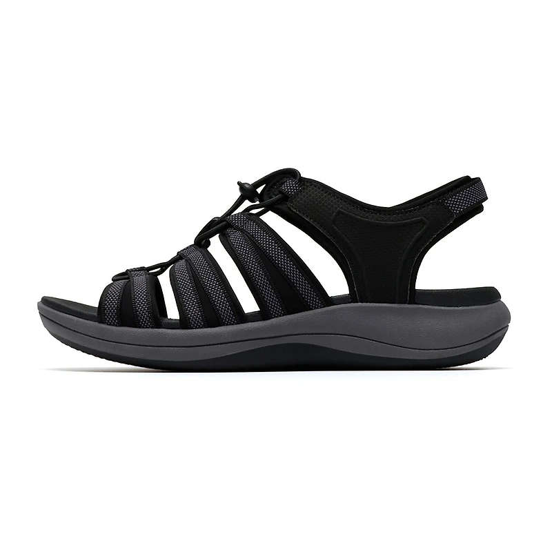 Clarks Cloudsteppers Womens Mira Mabel Adjustable Strap Flat Sandals