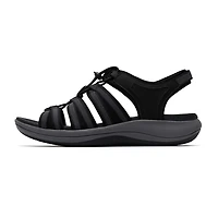 Clarks Cloudsteppers Womens Mira Mabel Adjustable Strap Flat Sandals