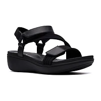 Clarks Cloudsteppers Womens Breezerae Sun Wedge Sandals