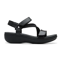 Clarks Cloudsteppers Womens Breezerae Sun Wedge Sandals