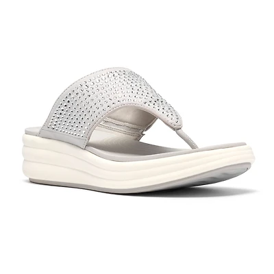 Clarks Cloudsteppers Womens Drift Jaunt Wedge Sandals