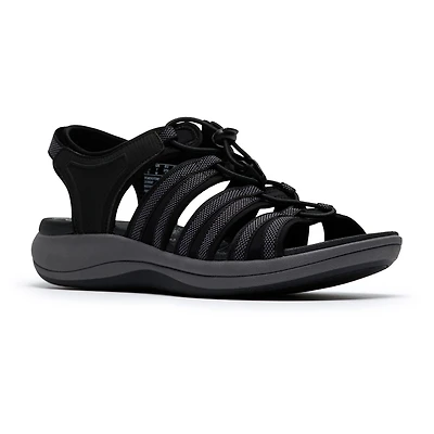 Clarks Cloudsteppers Womens Mira Mabel Adjustable Strap Flat Sandals