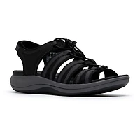 Clarks Cloudsteppers Womens Mira Mabel Adjustable Strap Flat Sandals