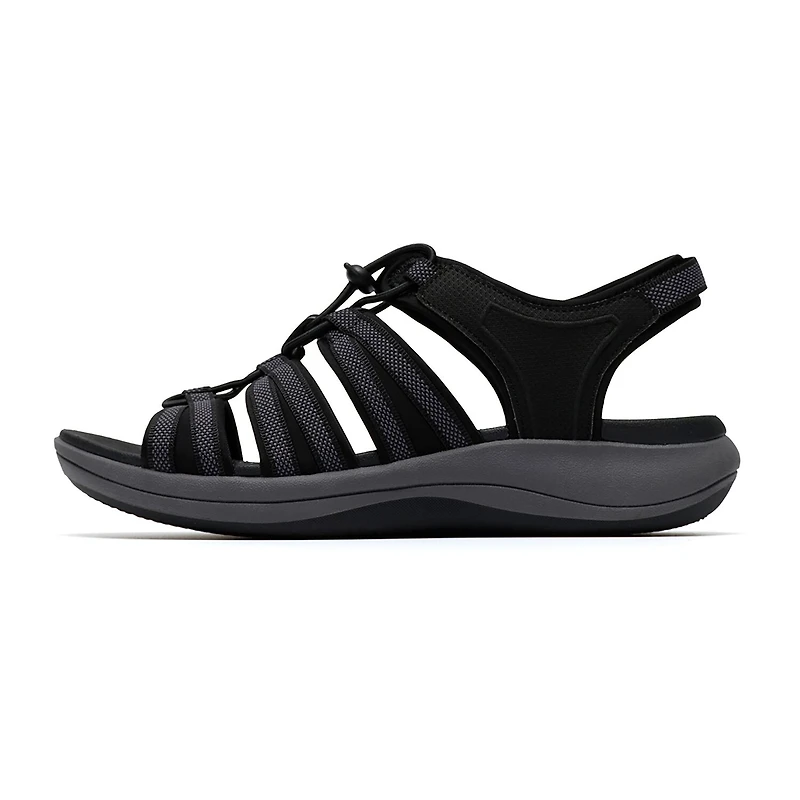 Clarks Cloudsteppers Womens Mira Mabel Adjustable Strap Flat Sandals
