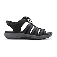 Clarks Cloudsteppers Womens Mira Mabel Adjustable Strap Flat Sandals