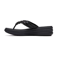 Clarks Cloudsteppers Womens Drift Gem Wedge Sandals