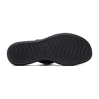 Clarks Cloudsteppers Womens Drift Gem Wedge Sandals