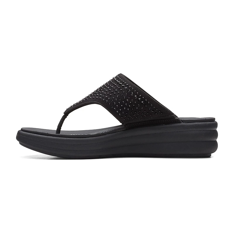 Clarks Cloudsteppers Womens Drift Jaunt Wedge Sandals