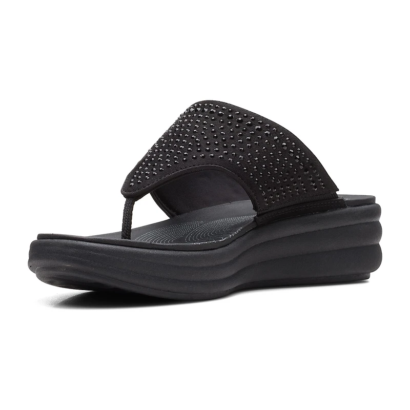 Clarks Cloudsteppers Womens Drift Jaunt Wedge Sandals