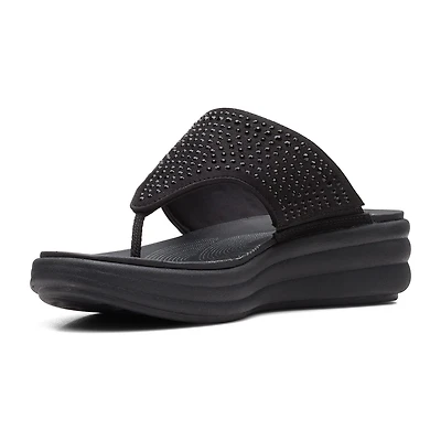 Clarks Cloudsteppers Womens Drift Jaunt Wedge Sandals