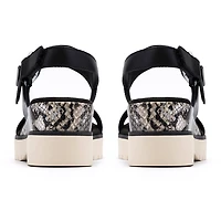 Clarks Womens Diaz Rose Wedge Sandals
