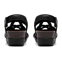 Clarks Womens Calenne Gracie Wedge Sandals