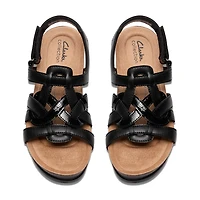 Clarks Womens Calenne Gracie Wedge Sandals