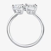 Womens 3 1/2 CT. T.W Lab Grown White Diamond 14K Gold Cocktail Ring