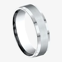 Mens 6MM 10K Gold Wedding Band